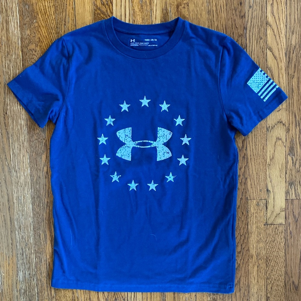 UA blue stars tee